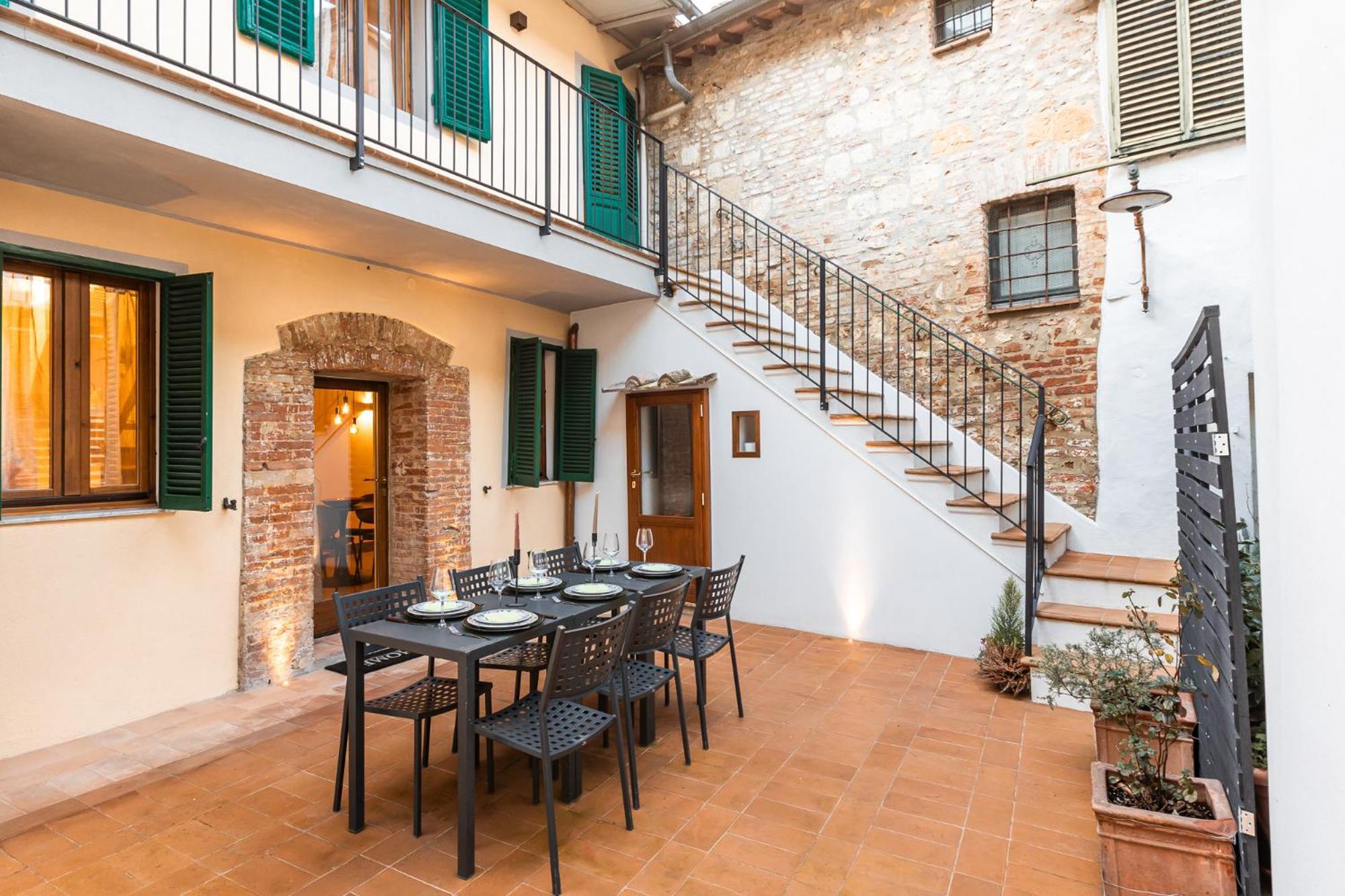 Montepulciano StazioneLa Casa Dello Sdruccioloアパートメント エクステリア 写真